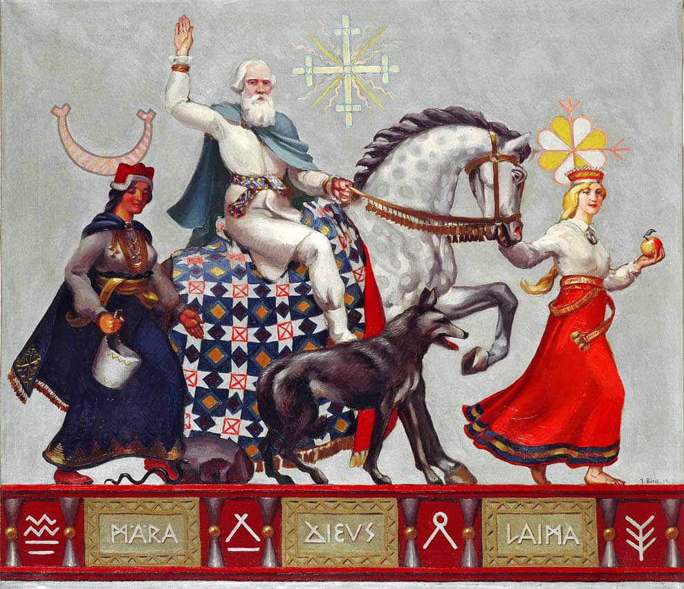 “Dievs, Māra, Laima” (¹1931)